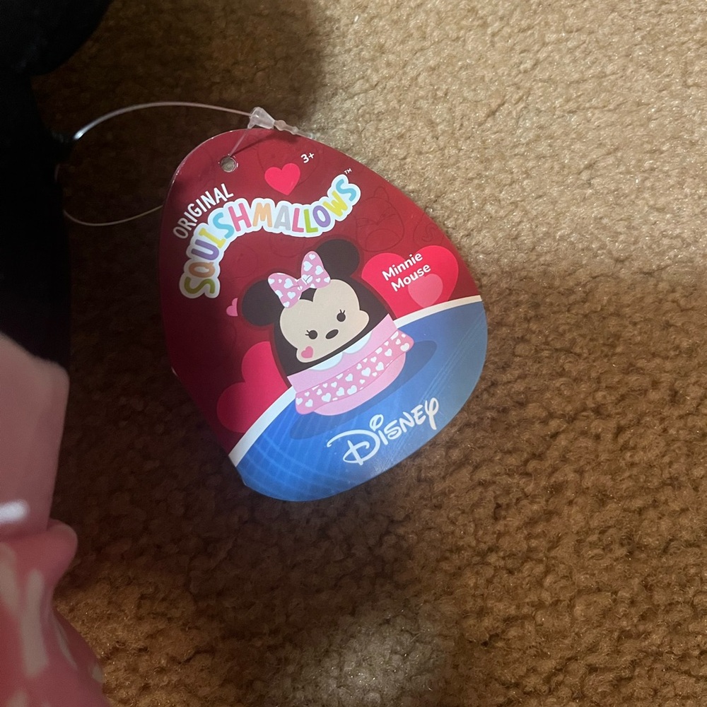 Squishmallow Minnie Mouse 🩷🖤🤍🩷🖤 - Picture 2 of 2